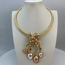 Load image into Gallery viewer, 24k Italian Gold Plated Brazilian Zirchonian Set