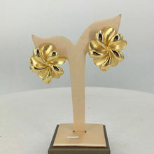 Load image into Gallery viewer, 24k Gold plated Floral Italian Jewelry Set