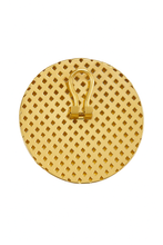 Load image into Gallery viewer, Elegant Gold-Tone Clip-On Earrings with Crystal Accents