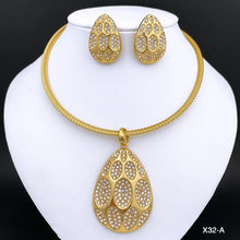 Load image into Gallery viewer, Wow Dubai 18K Gold Plated Fashion Jewelry set