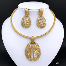 Load image into Gallery viewer, Wow Dubai 18K Gold Plated Fashion Jewelry set