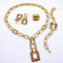Load image into Gallery viewer, Classic Italy 18k Gold Plated Jewelry Set