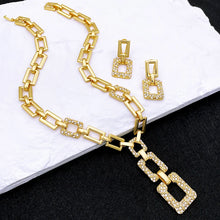 Load image into Gallery viewer, Classic Italy 18k Gold Plated Jewelry Set