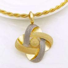 Load image into Gallery viewer, Two-Tone Luxury Design 18K Gold Plated Jewelry Set