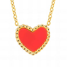 Load image into Gallery viewer, 18K gold plated Stainless steel ''Heart'' necklace