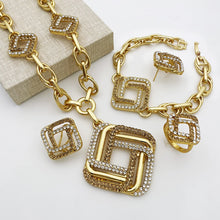Load image into Gallery viewer, Luxurious Dubai 18K Gold Plated Jewelry Set
