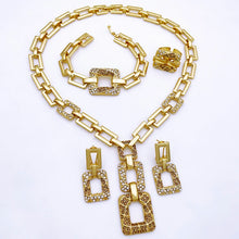 Load image into Gallery viewer, Classic Italy 18k Gold Plated Jewelry Set
