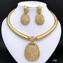 Load image into Gallery viewer, Wow Dubai 18K Gold Plated Fashion Jewelry set
