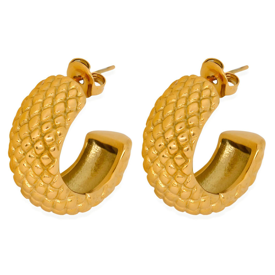 18K gold plated Stainless steel 
