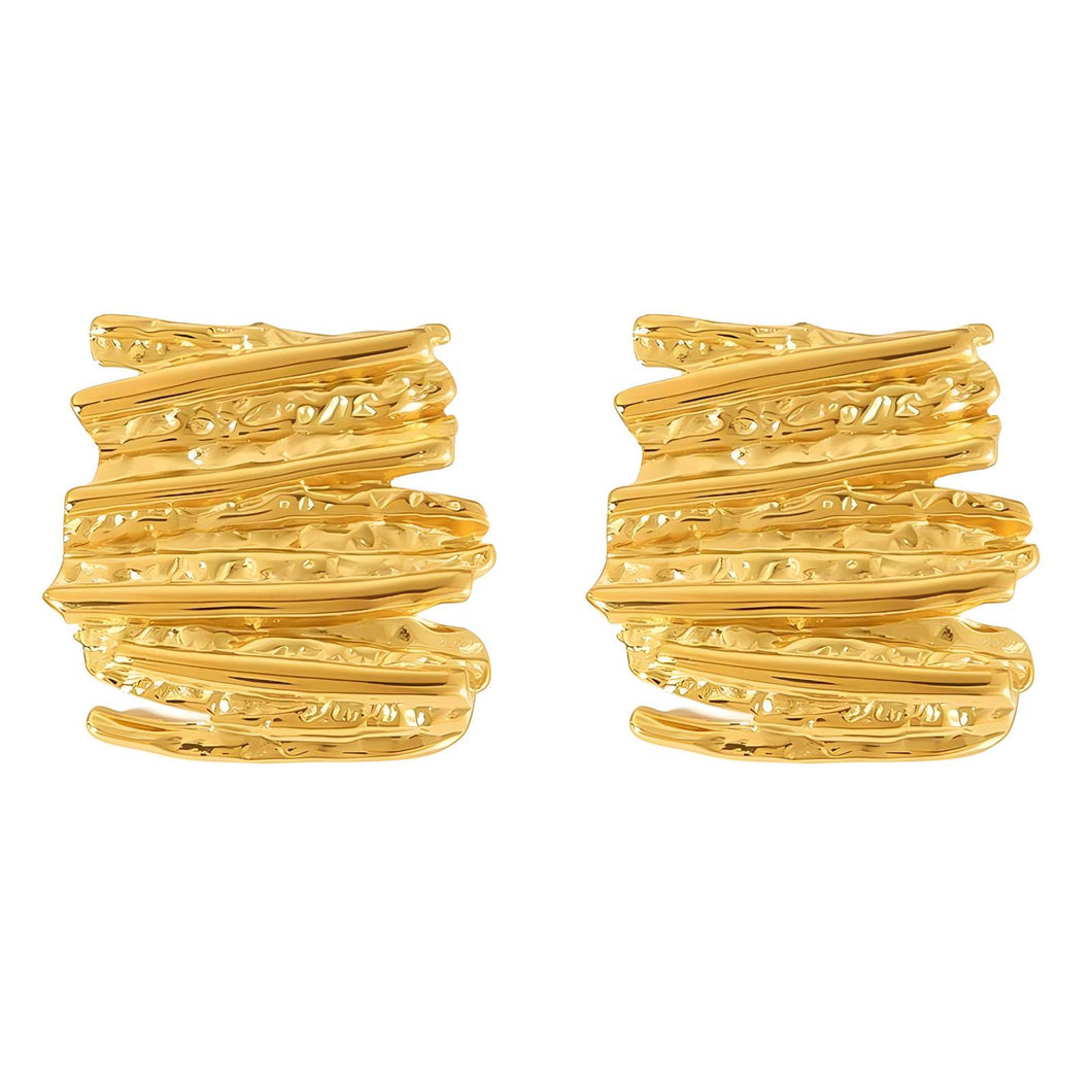 18K gold plated Stainless steel 
