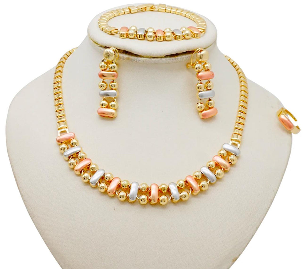 18k Gold plated Timeless jewelry set
